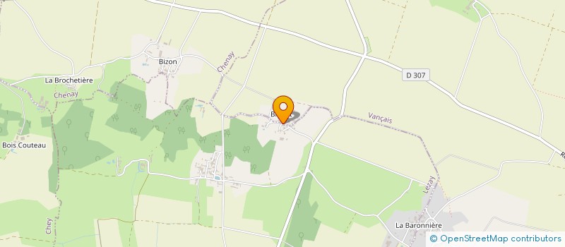 localisation de l'entreprise EARL LES DEUX SAPINS  VANCAIS