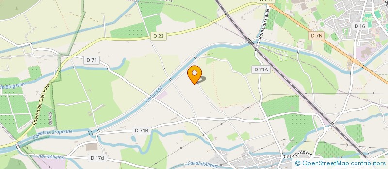 localisation de l'entreprise EARL LES ECRINS  ALLEINS