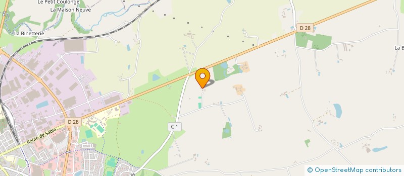 localisation de l'entreprise EARL LES ECURIES D'AZE à CHATEAU-GONTIER-SUR-MAYENNE