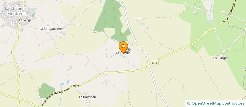 localisation de l'entreprise EARL LES ECURIES DE LAURION à BOIVRE-LA-VALLEE