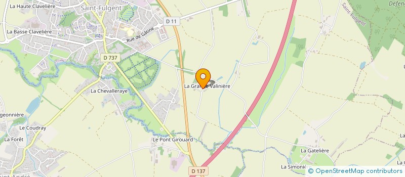 localisation de l'entreprise EARL LES EPINARDS à SAINT-FULGENT