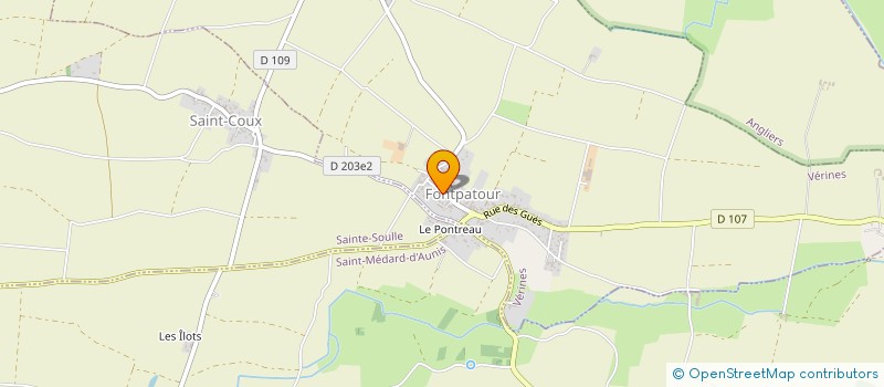 localisation de l'entreprise EARL LES FIEFS NOUVEAUX  VERINES