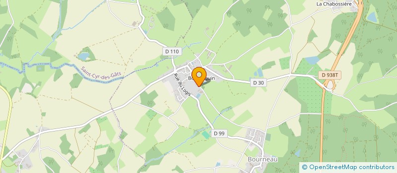 localisation de l'entreprise EARL LES FRUITS DE BOURSEGUIN  BOURNEAU