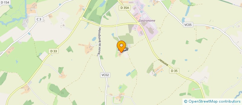 localisation de l'entreprise EARL LES GARNOTS  NUEIL-LES-AUBIERS