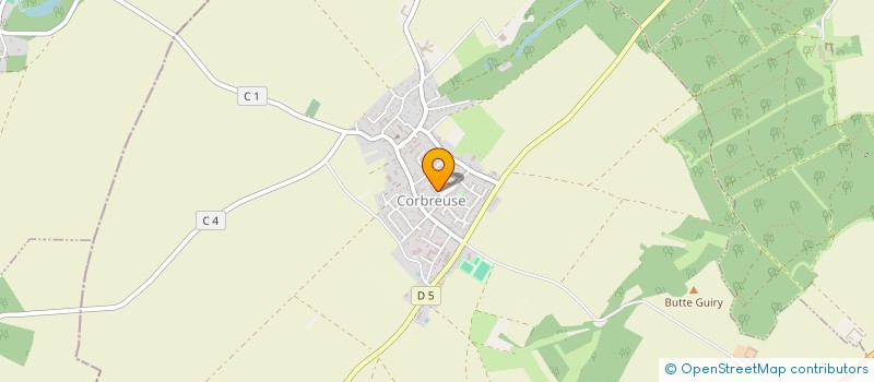 localisation de l'entreprise EARL LES GRANDES VIGNES  SAINT-ESCOBILLE