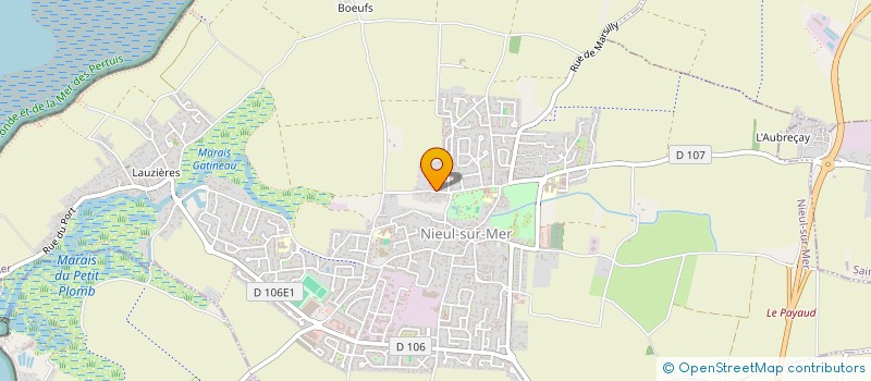 localisation de l'entreprise EARL LES GRANDS CHAMPS  NIEUL-SUR-MER