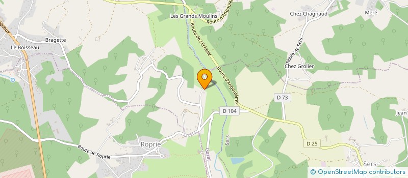 localisation de l'entreprise EARL LES GREUSES  GARAT