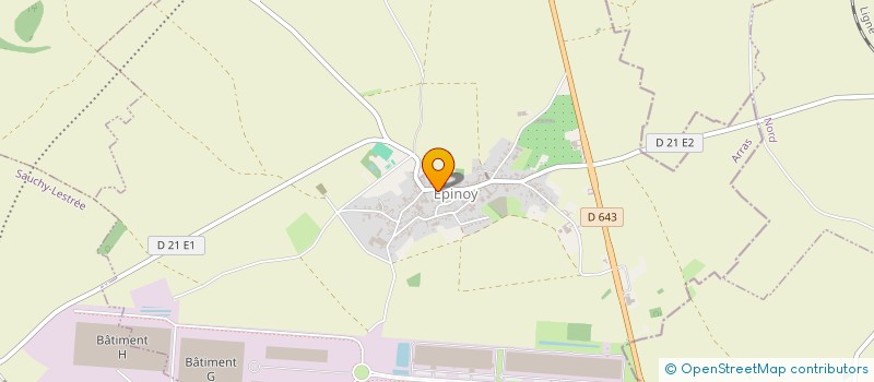 localisation de l'entreprise EARL LES HARYS  QUEANT