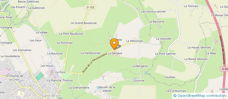localisation de l'entreprise EARL LES HIRONDELLES à MAEN ROCH