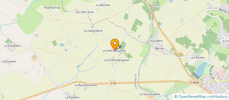 localisation de l'entreprise EARL LES JONQUILLES à LE BOUPERE