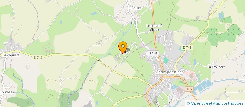 localisation de l'entreprise EARL LES LAURIERS  COURS