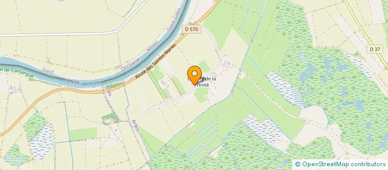 localisation de l'entreprise EARL LES LAURIERS  ARLES