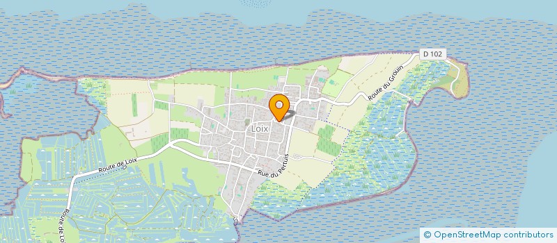 localisation de l'entreprise EARL LES LEGUMES DE L'ILE DE RE  LOIX