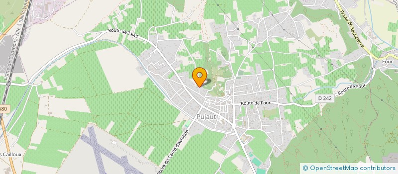 localisation de l'entreprise EARL LES MATERONES  PUJAUT