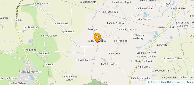 localisation de l'entreprise EARL LES MERISIERS à MEDREAC