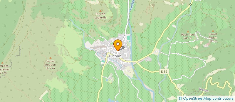 localisation de l'entreprise EARL LES MOULINS D'ALBAS  TUCHAN