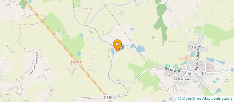 localisation de l'entreprise EARL LES MOUSQUETAIRES  COMBRAND