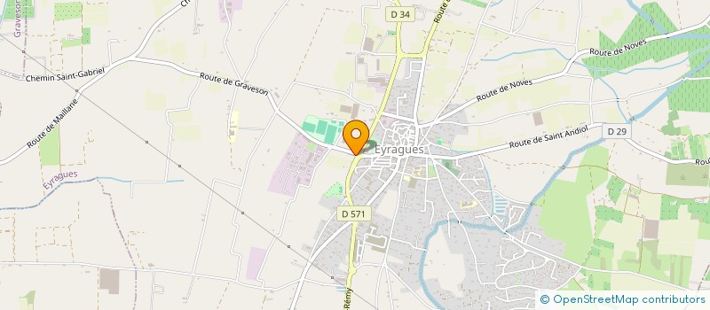localisation de l'entreprise EARL LES MOUTOUSES à EYRAGUES