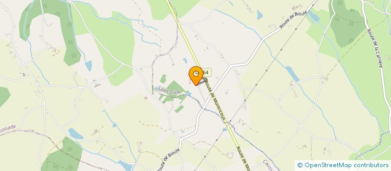 localisation de l'entreprise EARL LES PERRINES  SAINT-CIRQ