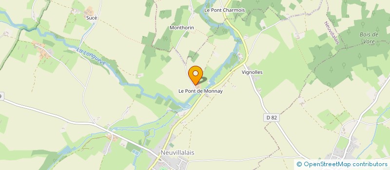 localisation de l'entreprise EARL LES PETITES ROUSSES à NEUVILLALAIS