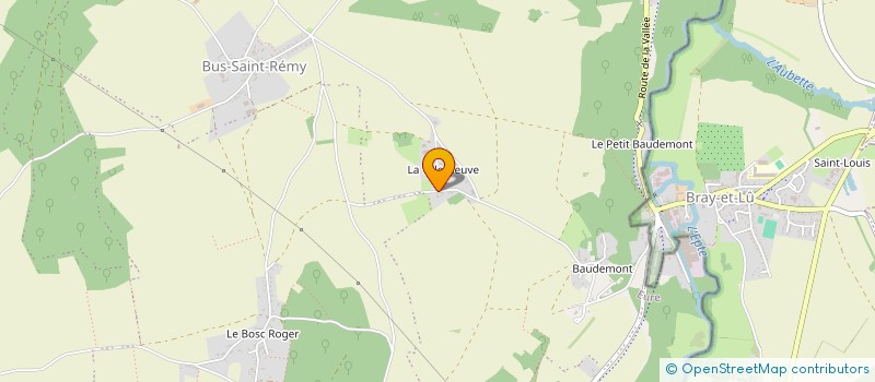 localisation de l'entreprise EARL LES PEUPLIERS D ITALIE  VEXIN-SUR-EPTE