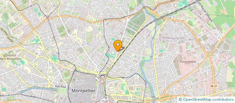 localisation de l'entreprise EARL LES PEYRILLES  MONTPELLIER