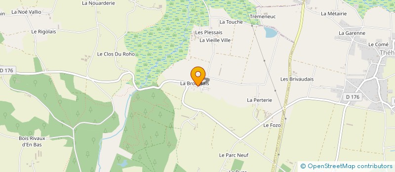 localisation de l'entreprise EARL LES PONDIGOTS à SAINT-DOLAY