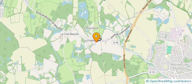 localisation de l'entreprise EARL LES PREMICES  SAINT-AVAUGOURD-DES-LANDES