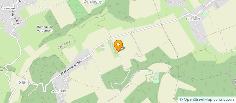 localisation de l'entreprise EARL LES RENDUS  SAUCHAY