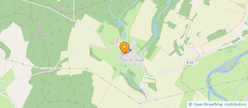 localisation de l'entreprise EARL LES RIVES DE SAONE  VY-LES-RUPT
