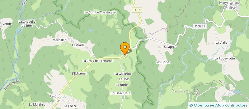 localisation de l'entreprise EARL LES RUCHERS DES BRUYERES  SAINT-AUGUSTIN