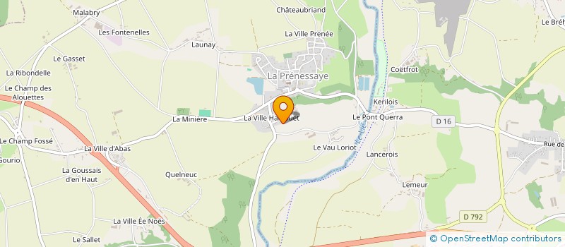 localisation de l'entreprise EARL LES RUES D EN HAUT  SAINT-ETIENNE-DU-GUE-DE-L'ISLE