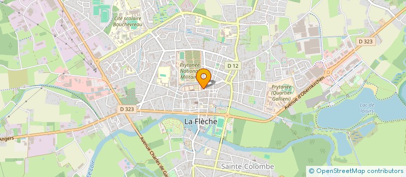 localisation de l'entreprise EARL LES SERRES DE JULIE  BAZOUGES CRE SUR LOIR