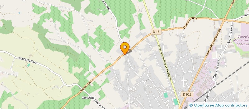 localisation de l'entreprise EARL LES SERRES DU JANSAU  GAILLAC