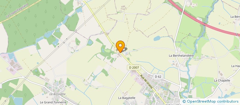 localisation de l'entreprise EARL LES SOURCES à L' OIE