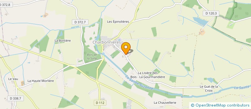 localisation de l'entreprise EARL LES TERRIERS à CHARBONNIERES