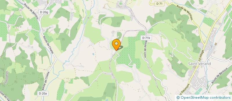 localisation de l'entreprise EARL LES TILLEULS à SAINT-MARCELLIN