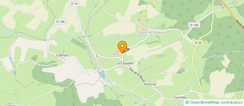 localisation de l'entreprise EARL LES TREMBLOTS  VAL-MONT