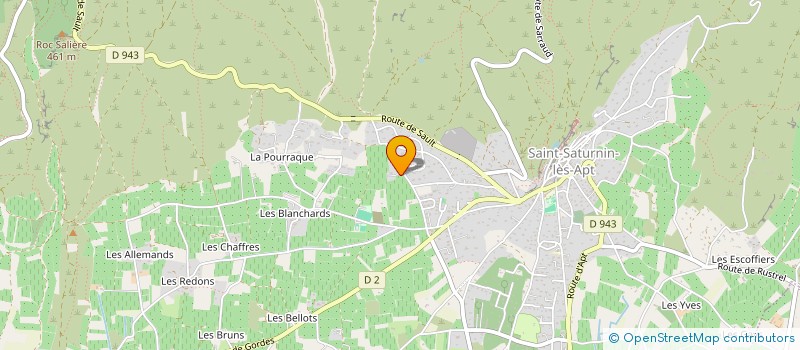 localisation de l'entreprise EARL LES TRIDONNES à SAINT-SATURNIN-LES-APT