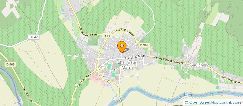 localisation de l'entreprise EARL LES TROIS CEPAGES à CHARLY-SUR-MARNE