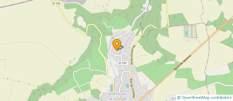 localisation de l'entreprise EARL LES TROIS COTEAUX à VILLENAUXE-LA-GRANDE
