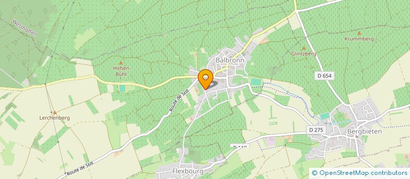 localisation de l'entreprise EARL LES TROIS COTEAUX  BALBRONN