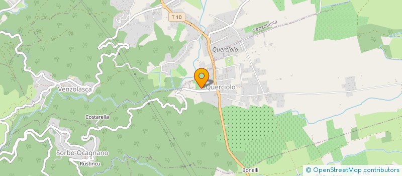 localisation de l'entreprise EARL LES VERGERS DE CASINCA à SORBO-OCAGNANO