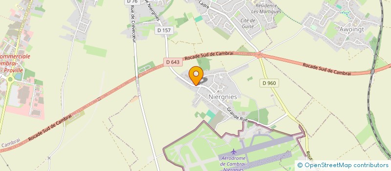 localisation de l'entreprise EARL LES VERGERS DE L'ENCLAVE à MŒUVRES