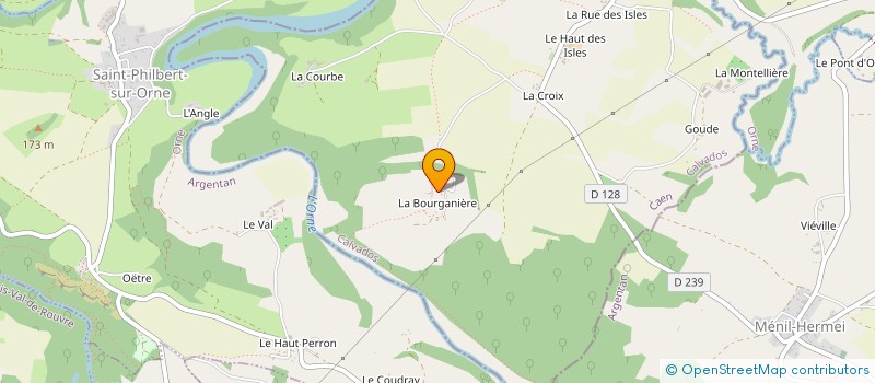 localisation de l'entreprise EARL LES VERGERS DE LA SUISSE NORMANDE à LE BO