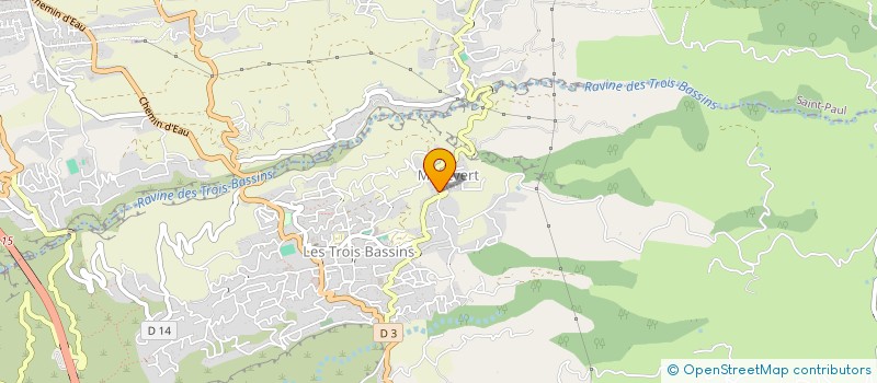 localisation de l'entreprise EARL LES ZAMBAVILLES  LES TROIS-BASSINS