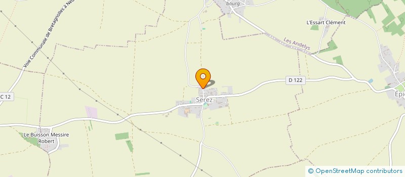 localisation de l'entreprise EARL LES ZAZOUS  SEREZ