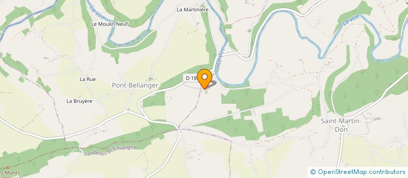 localisation de l'entreprise EARL LETAILLANDIER à SOULEUVRE EN BOCAGE