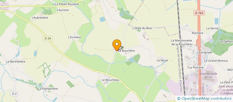 localisation de l'entreprise EARL LETARD à LE POIRE-SUR-VIE