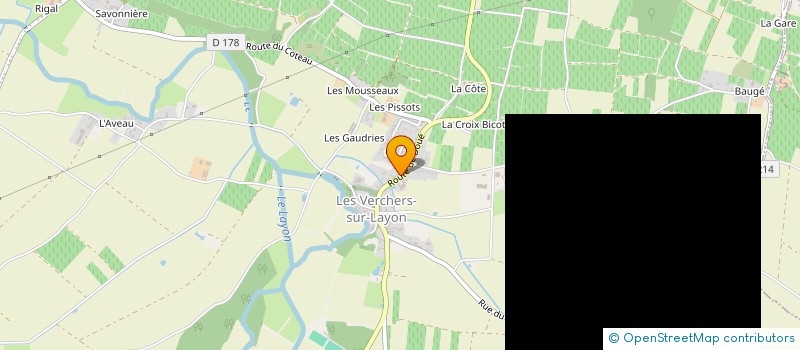 localisation de l'entreprise EARL LETHEUIL à DOUE-EN-ANJOU